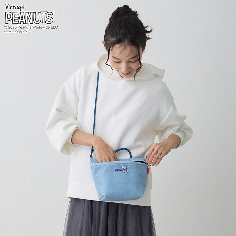 PEANUTS ROOTOTE✨ SNOOPY トールクリプテッド肩掛けトート PEANUTS ROOTOTE✨ SNOOPY トールクリプテッド肩掛けトート