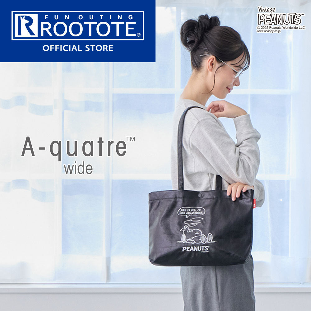 IP.A4 A-quatre Wide Metallic Peanuts-0Q / 8445 – ROOTOTE
