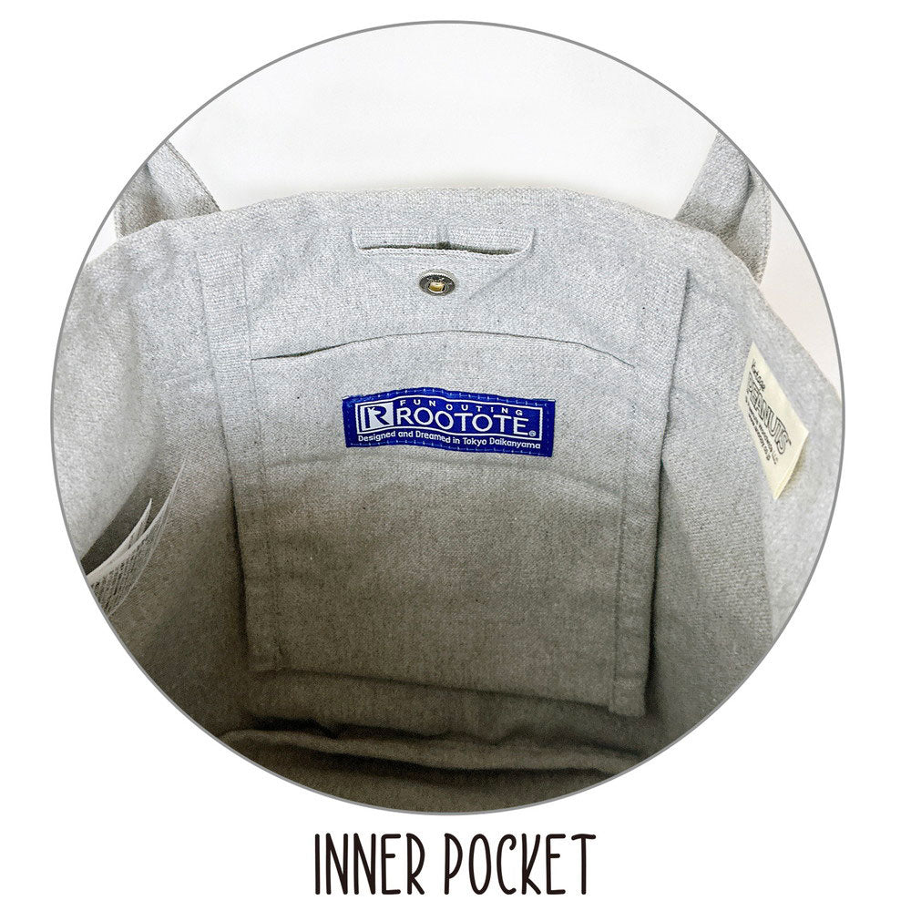 IP.デリ.ポケッツ.ピーナッツ-1C / 8502 – ROOTOTE FLAGSHIP STORE