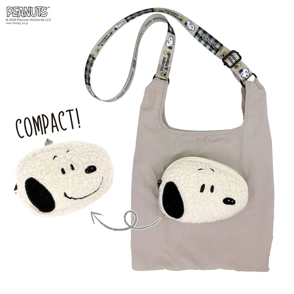 ROOTOTE / PEANUTS スヌーピー・オラフ 3WAYパッカブルトートバッグ